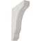 Ekena Millwork 1 3/4"W x 7 1/4"D x 9 1/2"H Plymouth Wood Vintage Decor Bracket, Chalk Dust White BKTWD02X07X10PLWH - alternate 1
